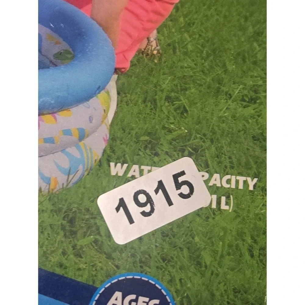 Bestway H2OGO Coral Kids Inflatable Pool 40in Round Splash Play Ages 2+ NEW